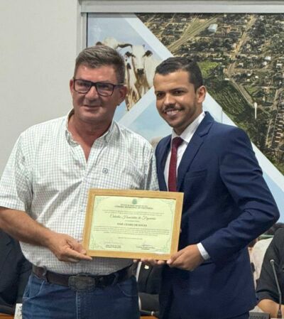 Imagem da notícia Zé Galdino recebe Título de Cidadão Figueirãoense e reforça compromisso com o futuro da cidade